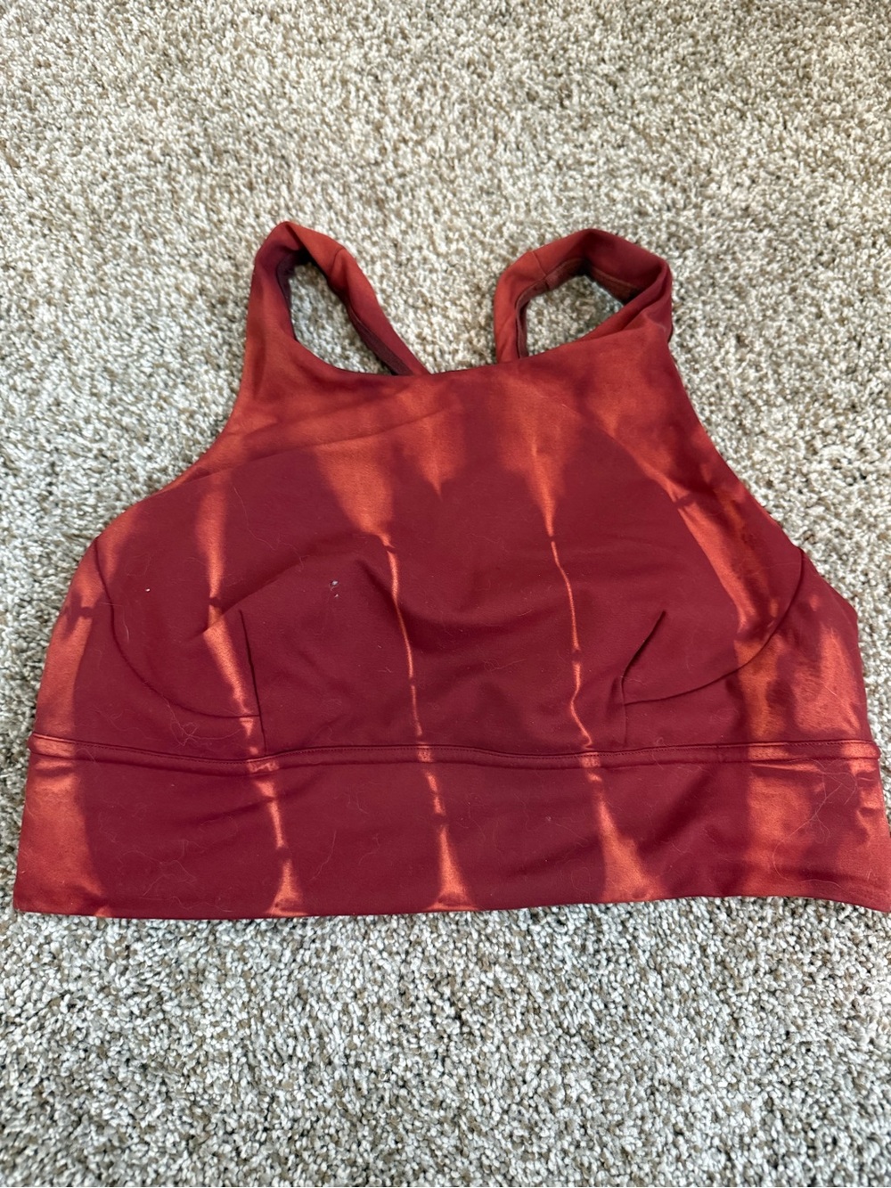 lululemon athletica Burgundy/Merlot Sports Bra